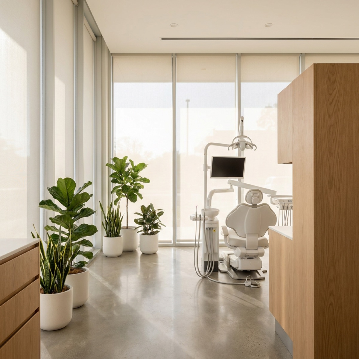 Interni della clinica Klinéa